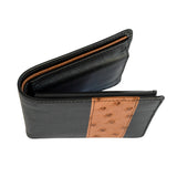 Kangaroo & Ostrich Wallet | 7 Cards, Coin Pouch & ID Window