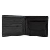 Black Emu & Kangaroo Wallet - Open
