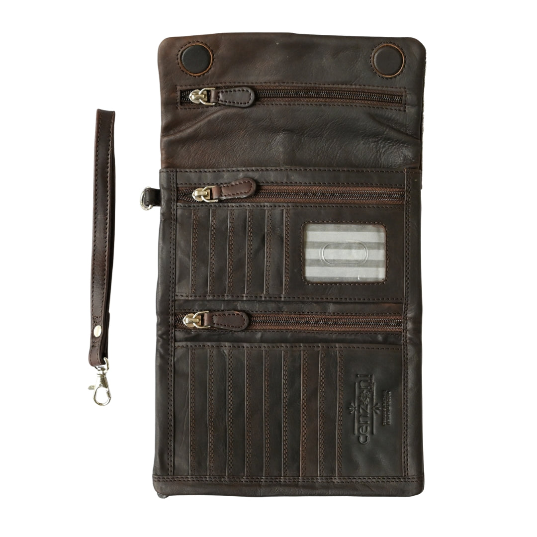 Hairon Tri-Fold Soft Purse