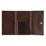Brown Kangaroo Tri Fold Purse