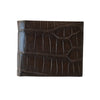 Brown Crocodile Leather Wallet 