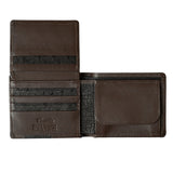 Kangaroo & Ostrich Wallet | 7 Cards, Coin Pouch & ID Window