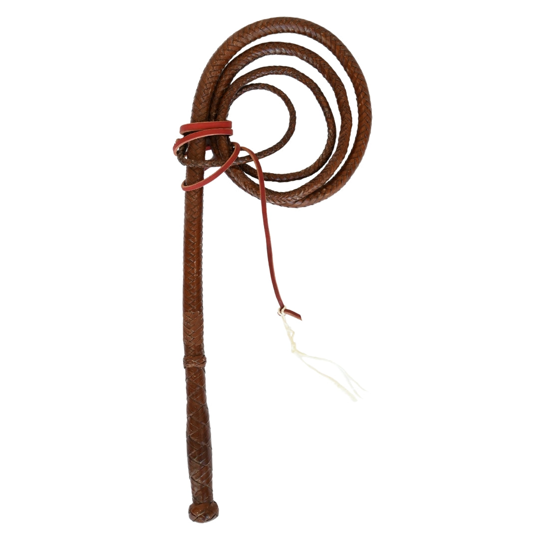 Bull Whip 8 ft' 12 Plait Kangaroo Leather