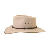 Akubra Cattleman Sand Side