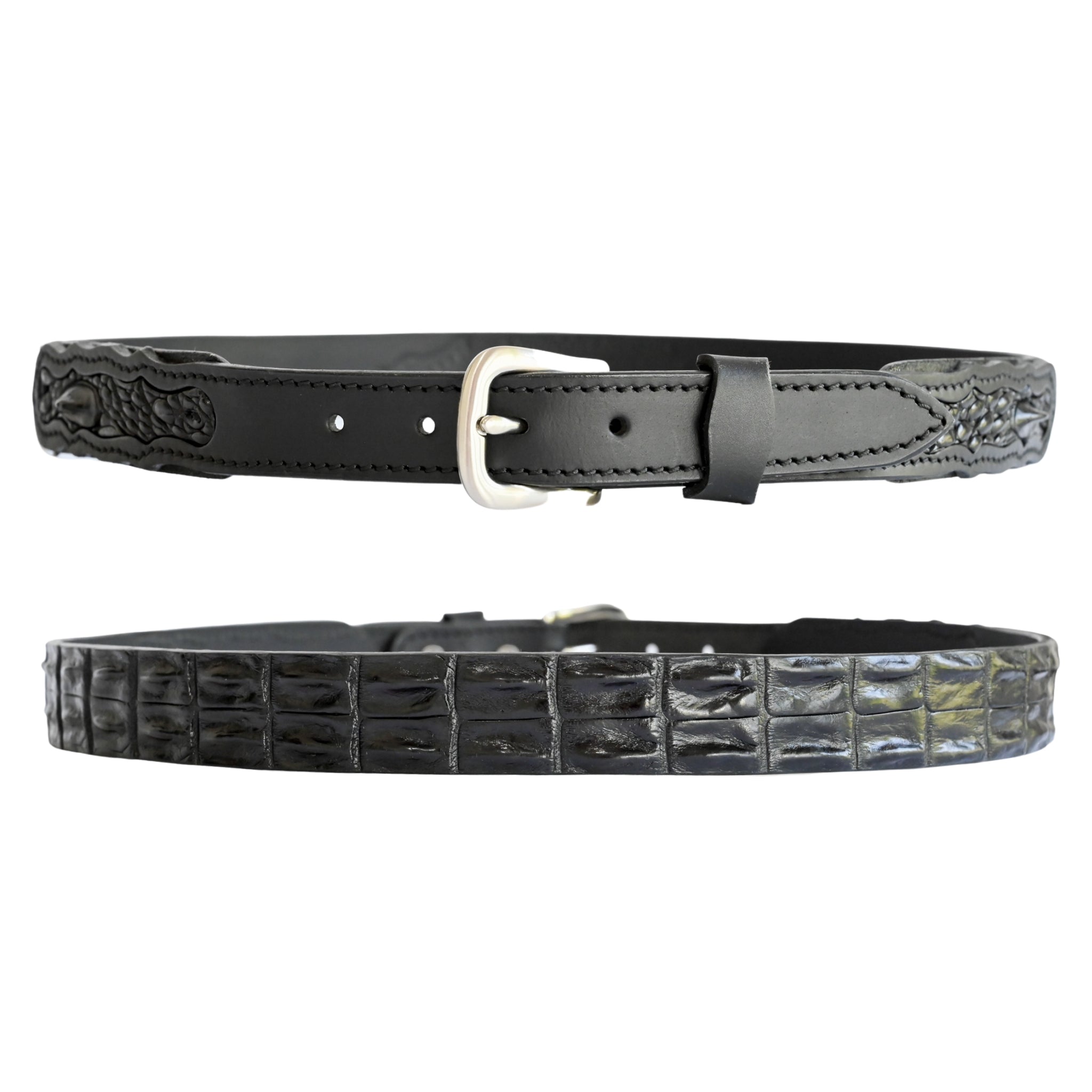 Crocodile Leather Ranger Belt