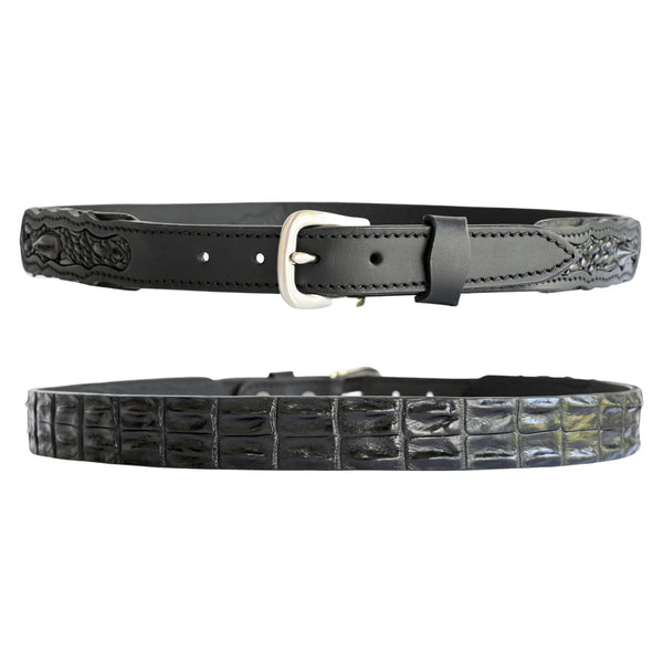 Crocodile Leather Ranger Belt