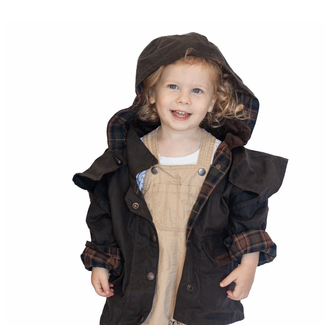 The Murray – Boys Toddler Oilskin Jacket