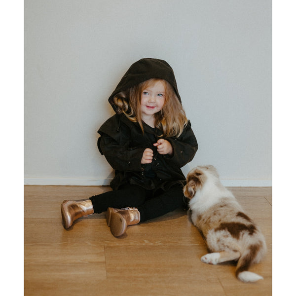 The Darling – Girls Toddler Oilskin Jacket