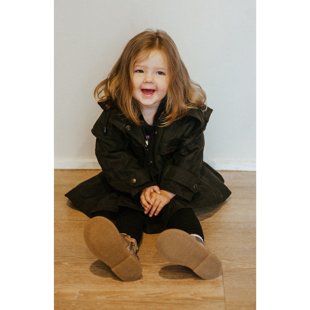 The Darling – Girls Toddler Oilskin Jacket