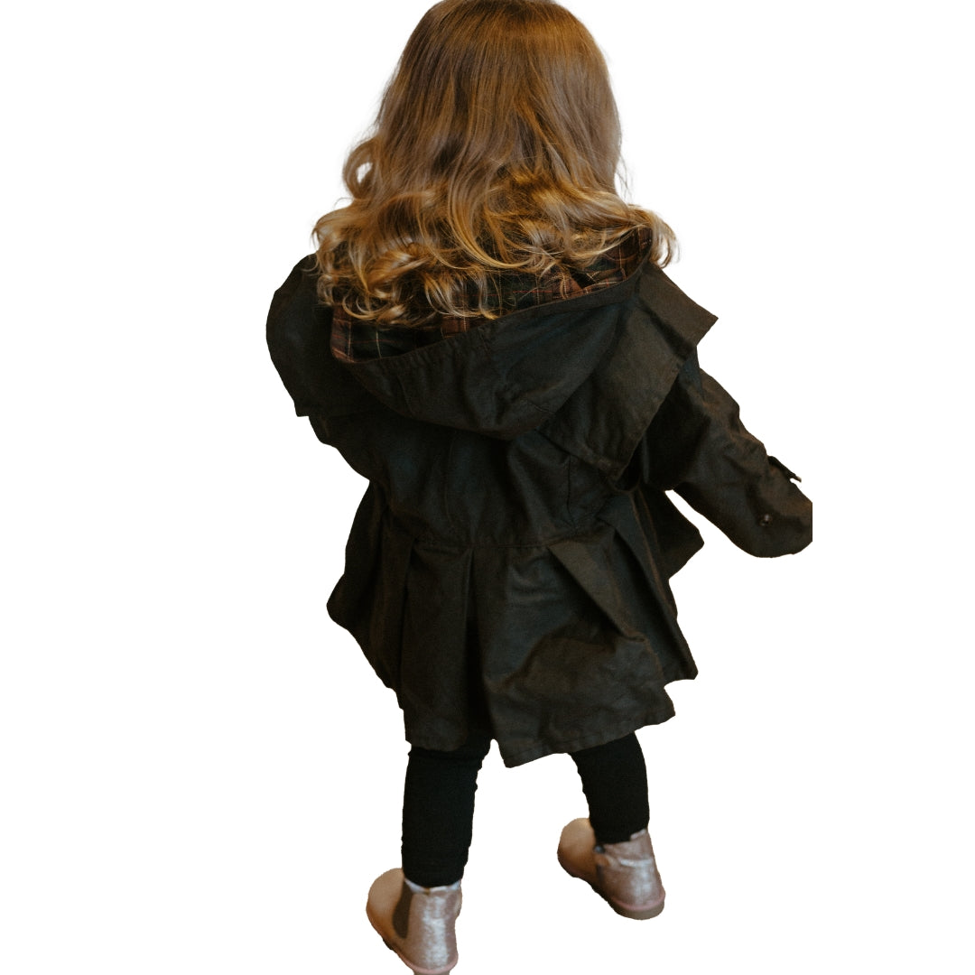 The Darling – Girls Toddler Oilskin Jacket