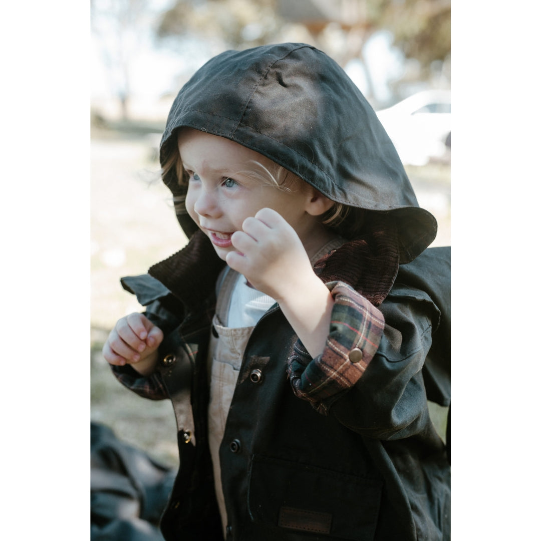 The Murray – Boys Toddler Oilskin Jacket