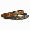 Embossed Belt - Floral and Horse Pattern