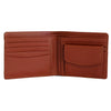 Tan Emu & Kangaroo Wallet - Open