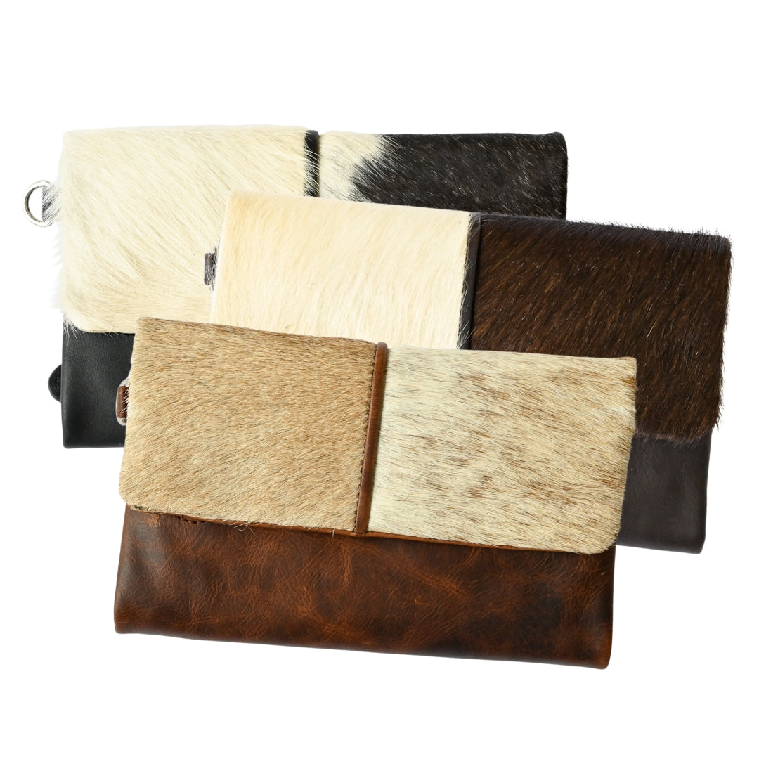 Hairon Tri-Fold Soft Purse
