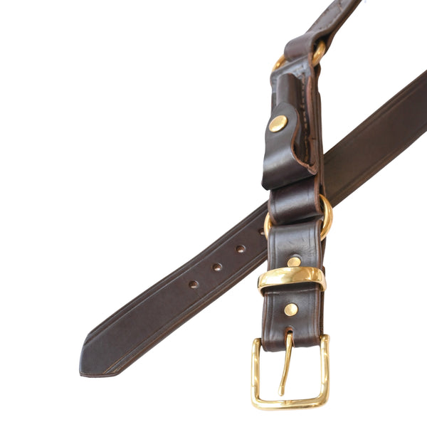 Hobble Belt with Knife Sheath