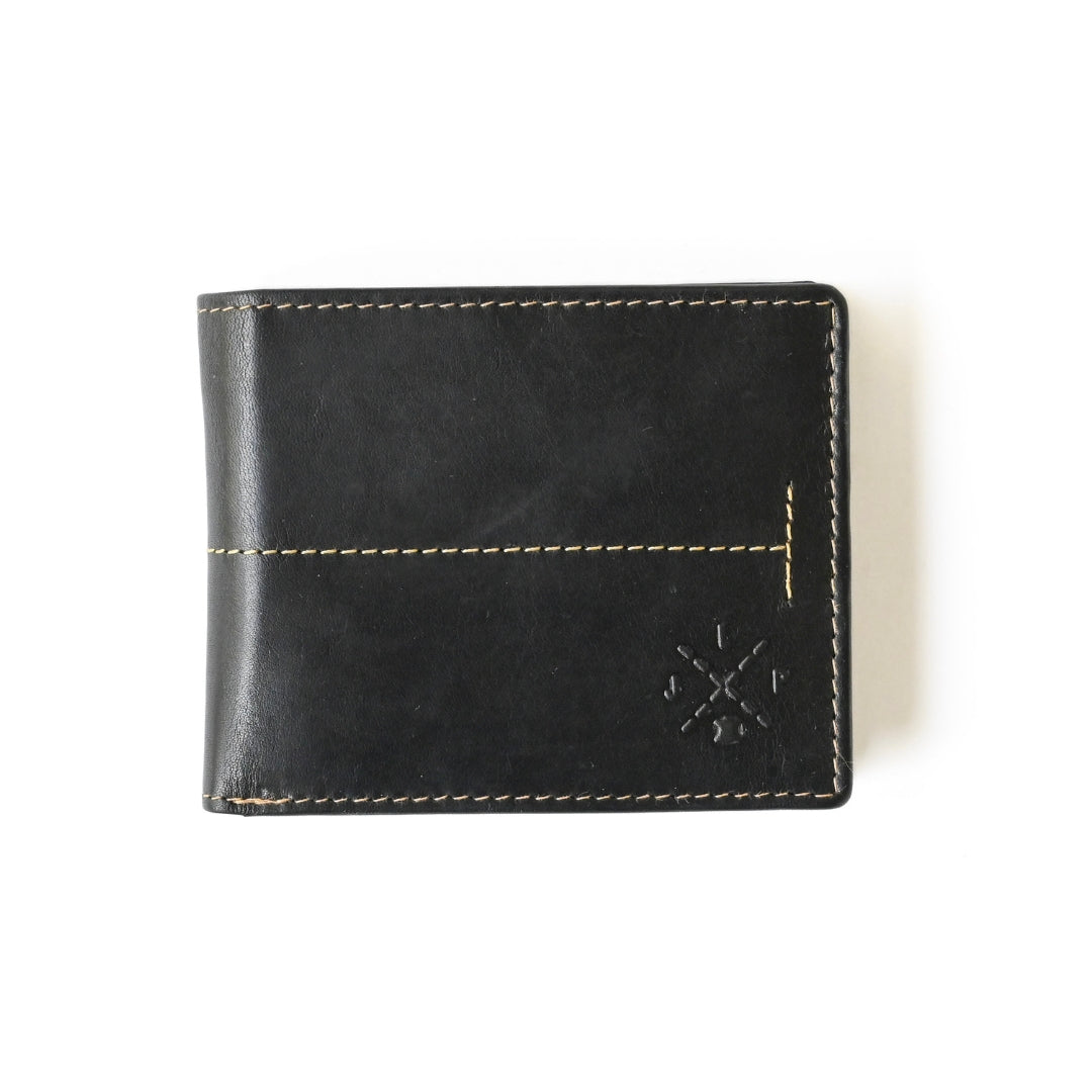 JLP ADIRA MEN'S LEATHER WALLET | cards, coin pouch, ID Window