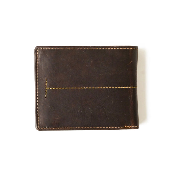 JLP ADIRA MEN'S LEATHER WALLET | cards, coin pouch, ID Window