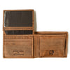 JLP ADIRA MEN'S LEATHER WALLET | cards, coin pouch, ID Window