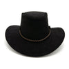 Kakadu Queenslander Suede Hat Black