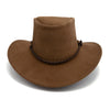 Kakadu Queenslander Suede Hat Brown