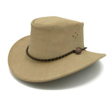 Kakadu Queenslander Suede Hat Tan