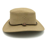 Kakadu Queenslander Suede Hat Tan