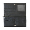 Kangaroo Ladies Long Wallet Black