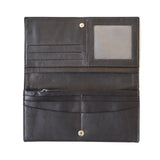 Kangaroo Ladies Long Wallet Brown