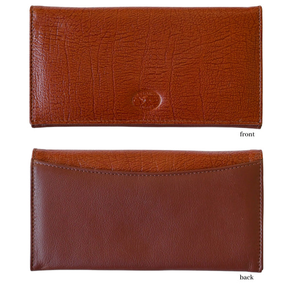 Kangaroo Ladies Long Wallet Tan