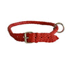 Kangaroo Plaited Dog Collar