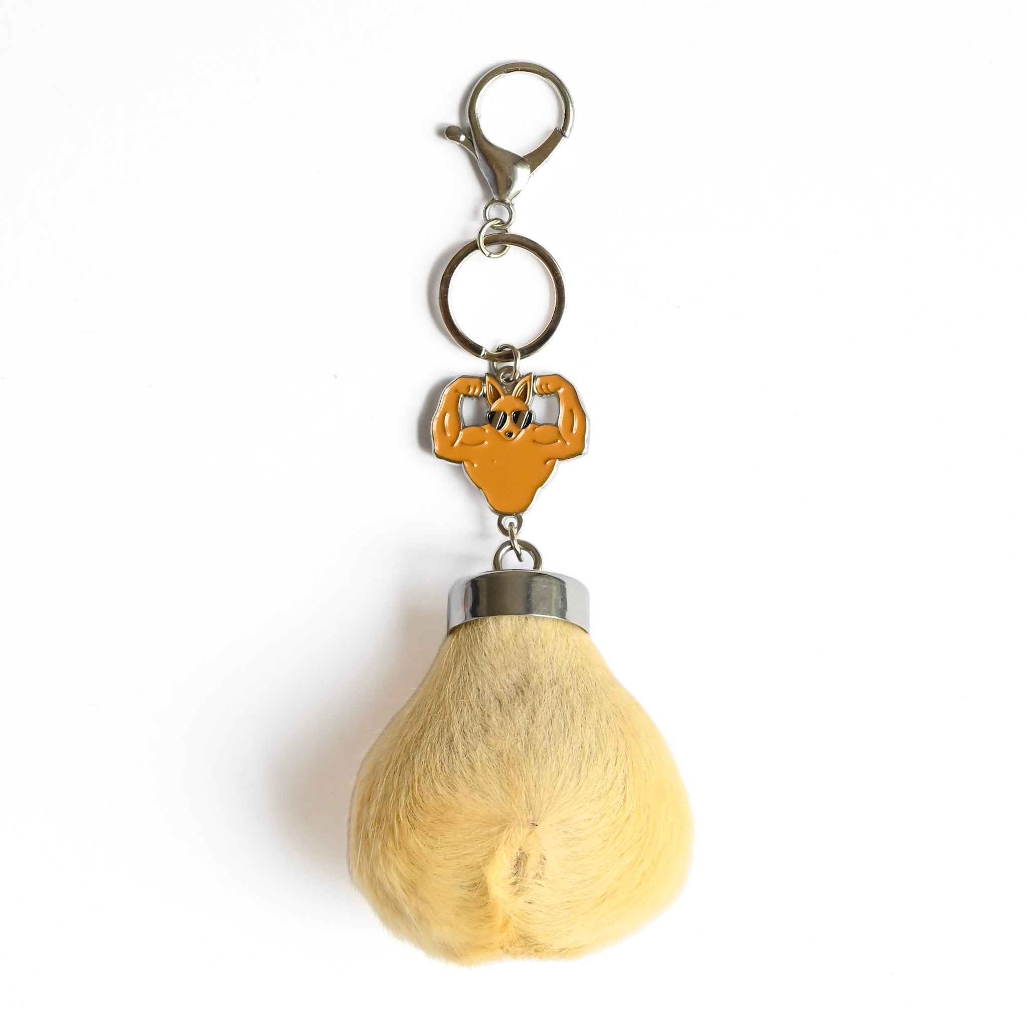 Kangaroo Scrotum Keyring - Muscle Kangaroo