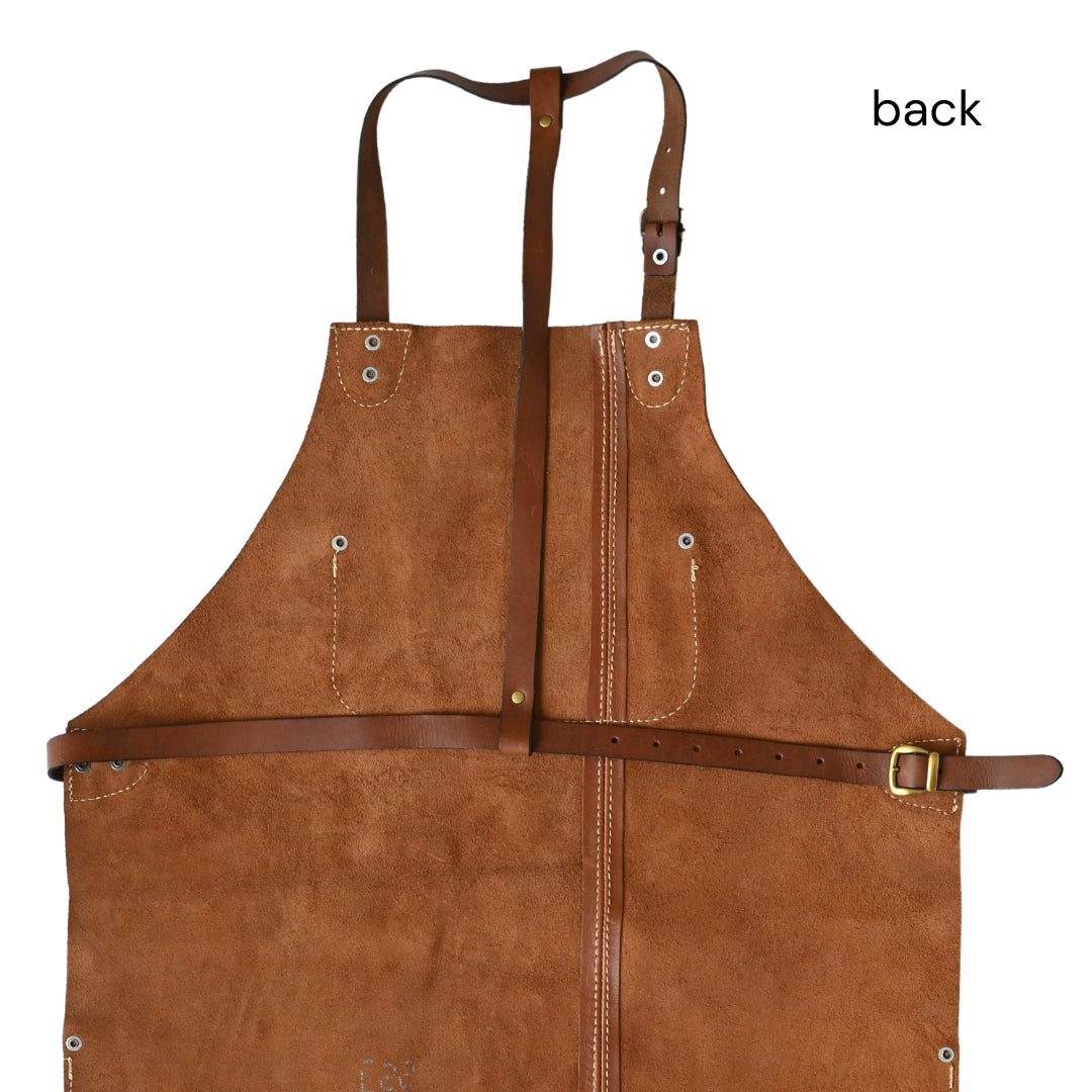 Leather Apron adjustable back and side