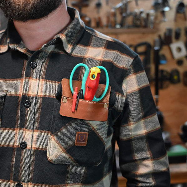 Leather Pocket Protector