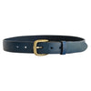 Classic Cowhide Belt 1 1/4" Navy Blue