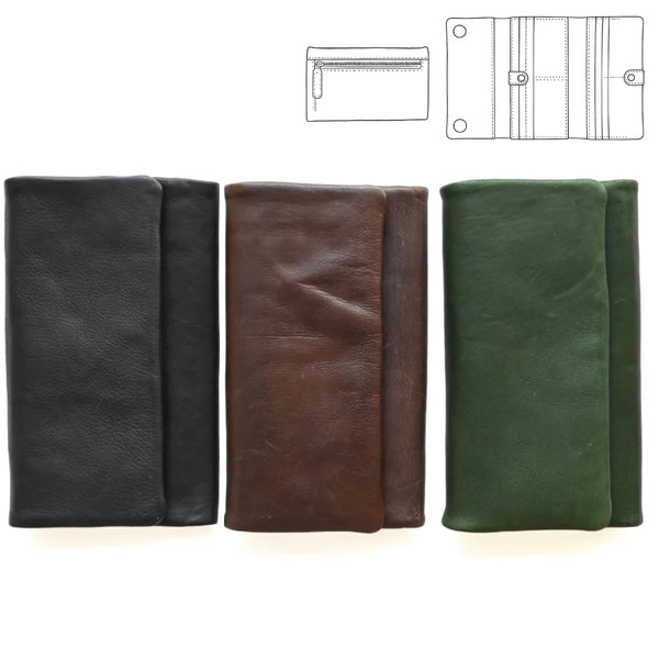 RUGGED HIDE ERIN TRI-FOLD WALLET