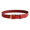 Classic Cowhide Belt 1 1/4" Red