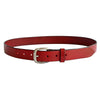 Classic Cowhide Belt 1 1/4" Red