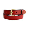 Classic Cowhide Belt 1 1/4" Red
