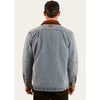 Ringers Western Bellbrae Mens Overshirt - Light Wash Blue