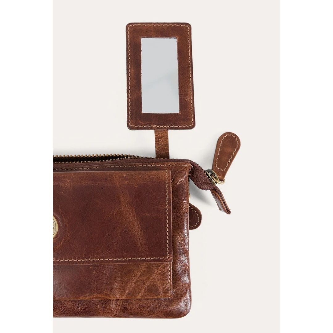 Ringers Western Toro Strap Purse - Cognac