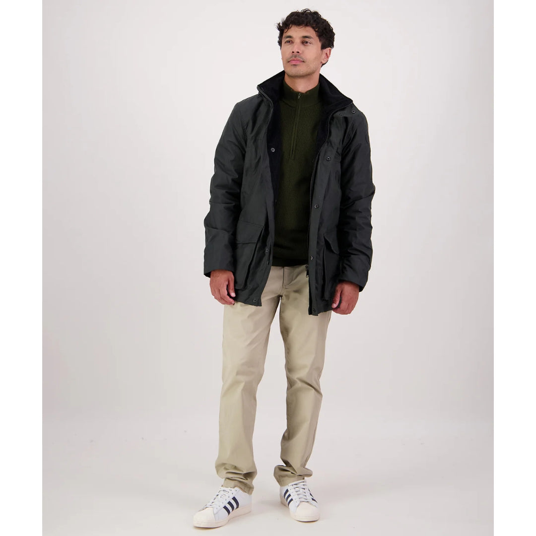 Swanndri Men's Evans Flat V2 Oilskin Jacket