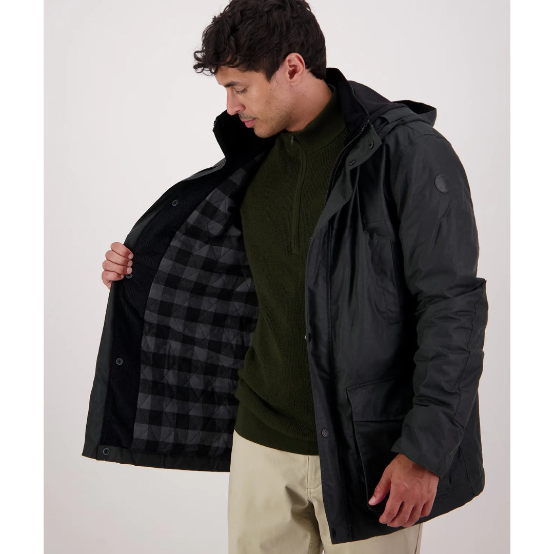 Swanndri Men's Evans Flat V2 Oilskin Jacket
