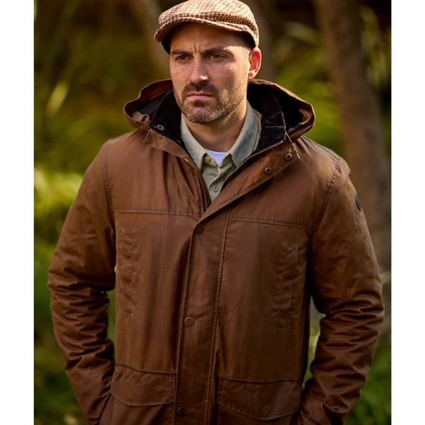 Swanndri Men's Evans Flat V2 Oilskin Jacket