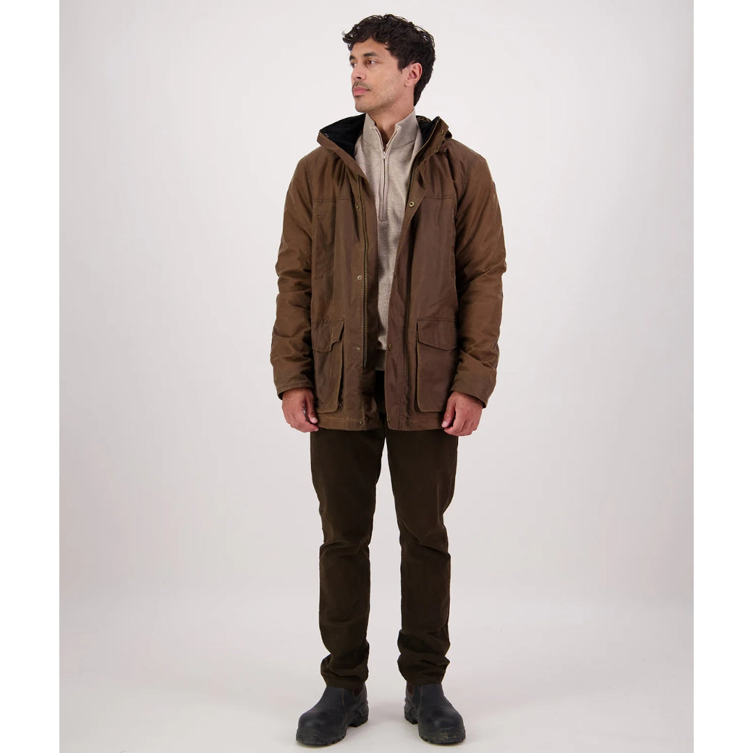 Swanndri Men's Evans Flat V2 Oilskin Jacket