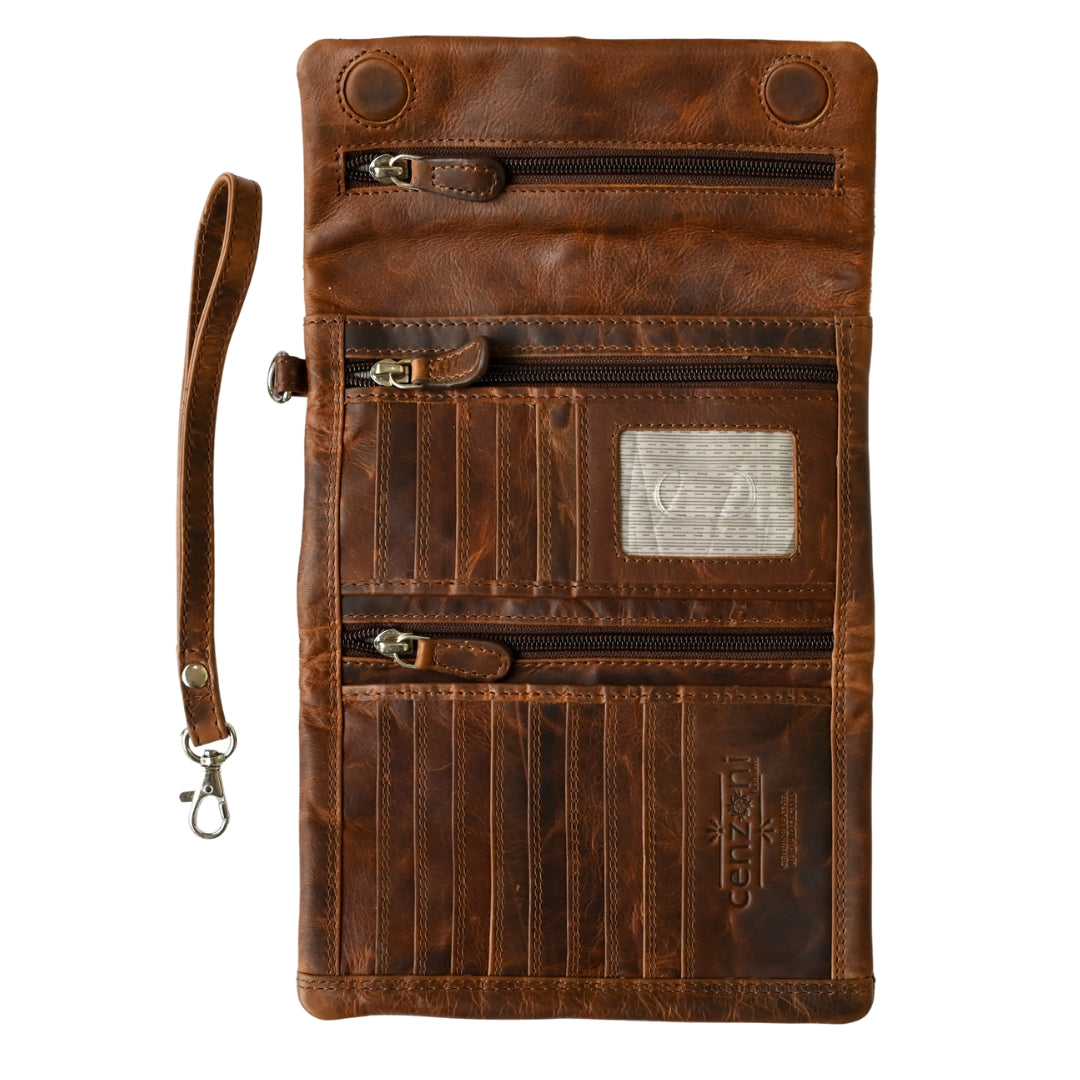 Hairon Tri-Fold Soft Purse