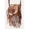 Ringers Western Toro Tassle Saddle Bag - Cognac/Brown