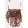 Ringers Western Toro Tassle Saddle Bag - Cognac/Brown