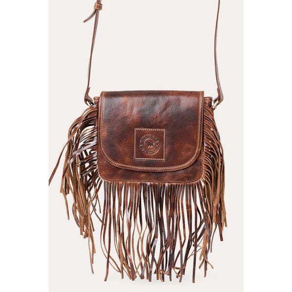 Ringers Western Toro Tassle Saddle Bag - Cognac/Brown
