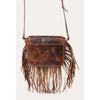 Ringers Western Toro Tassle Saddle Bag - Cognac/Brown