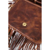 Ringers Western Toro Tassle Saddle Bag - Cognac/Brown